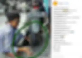 Hebat, Nenek Penambal Ban di Makassar Ini Pamer Skill