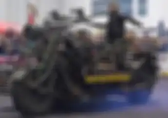 Begini Jadinya Kalau Mesin Tank Dicangkok ke Motor, Pantes Aja Pecahkan Rekor Dunia