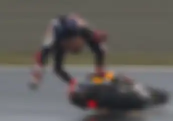 Marc Marquez Terlempar Dari Motor di Latihan Resmi 2 MotoGP Jepang, Lihat Videonya