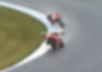 Usai Nyaris Jatuh,  Andrea Dovizioso Gempur Habis Marc Marquez Hingga Juarai MotoGP Jepang