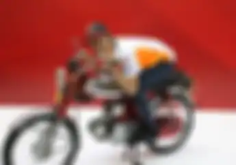 Ini Harga Honda S90Z Di Pasaran yang dinaiki Marc Marquez Saat Kunjungan Ke AHM