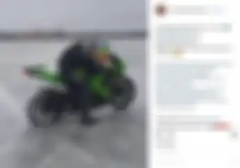 Video Kawasaki ZX-10R Dengan Santai Memarut Danau Es Dengan Ban Berpaku
