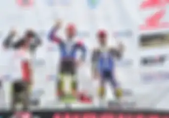 Sengit, Gupita Kresna Juara Race 1 Kejurnas Sport 150 Seri 5 di Sentul