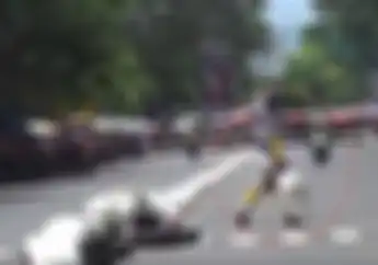 Video Pembalap Lempar Karung Dishare ke Luar Negeri, Ini Buktinya