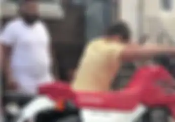 Video Skill Tingkat Dewa! Bocah Pamer Aksi Wheelie Diatas Honda XR 600