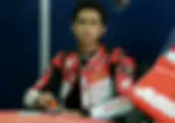 Terciduk! Andi Gilang Ikuti Tes Moto2 di Sirkuit Valencia, Spanyol