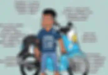Kocak! Meme Joki di Arena Balap Liar, 'Ganteng-ganteng Thailook'