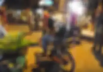 Parah! Video Motor Drag Pakai Bahan Bakar Karbit, Pas Diseting Meledak Jokinya Malah Ngacir