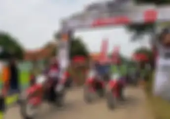 Sampai di Jawa Tengah, Honda CRF150L Diserbu Ribuan Pecinta Trabas