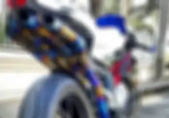 Wah! Ternyata Begini Proses Bikin Warna Pelangi di Knalpot Titanium, Simpel Banget Sob, Simak Videonya