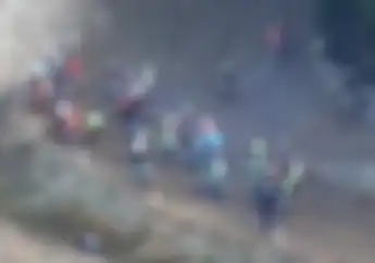 Gokil! Trek Kelewat Ekstrim, Peserta Balap Motocross Terjungkal dan Bertumbangan Simak Videonya