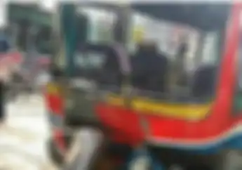 Ngeri! Begini Kondisi Dua Motor Ojek Online yang Dihajar Metromini Ugal-ugalan di Kebayoran Lama