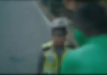 Kocak! Video Detik-detik Hulk Marah Karena Ditilang Polisi, Kejadiannya di Bangka Belitung