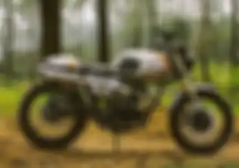 Begini Penampakan Custom Bike Campuran Cafe Racer dan Scrambler Asli Indonesia 