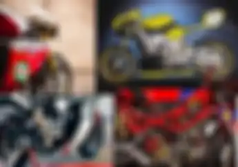Sangar Banget, 4 Motor Modif Bergaya Motor Balap Lawas 