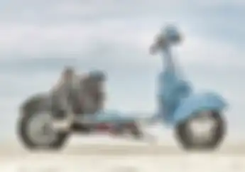 Ungkap Rincian Modifikasi Sangar  Vespa Bermesin Trail SE