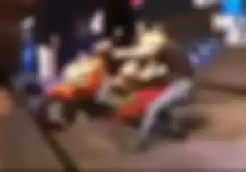 Tragis! Detik-detik Motor Matik Terbang dan Hajar Kerumunan Wartawan Saat Launching 