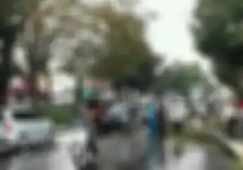 Astaga! Ciamis Dilanda Angin Putting Beliung, Bikers Wajib Hati-hati Saat Berkendara