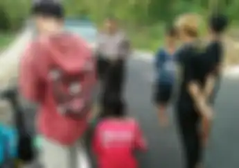 Para Pemuda Ini Nyalinya Ciut Saat Diciduk Polisi Pas Nyeting Motor