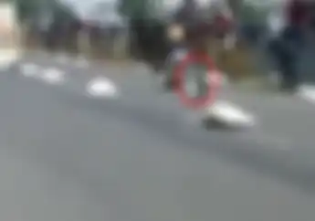 Ngeri! Detik-detik Ban Matik Copot saat Balap Drag Bike, Ini Kondisi Jokinya