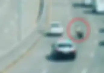Tragis, Detik-detik Polisi Kejar Pembalap Liar, Malah Hajar Pembatas Jalan