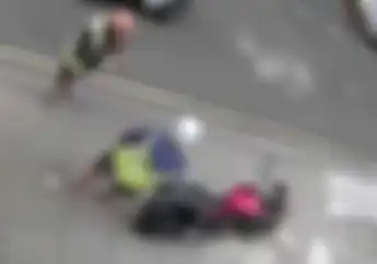 Video Geng Motor Berulah di Jalanan, Kocar-kacir Tinggalin Motor Setelah Dikepung 