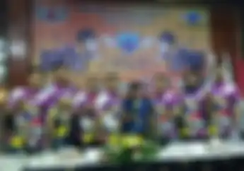  Kota Blitar Didatangi 500 Biker Penunggang Honda CB