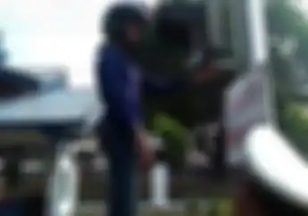 Video Pemotor Enggak Tahu Aturan Tertangkap Polisi, Hukumannya Bikin Muka Merah