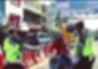 Mencekam...Detik-detik Polisi Kepung Jambret Berpistol di Lampung, Naik RX King Pelaku Bisa Diringkus
