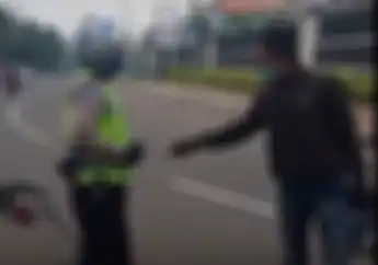 Hendak Ditilang, Pengendara Honda Sonic 150 Malah Terciduk Membawa Narkoba