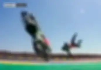  Kepala Terbentur, Ini Kondisi Terbaru Cal Crutchlow Usai Terjungkal Keras di Kualifikasi MotoGP Prancis