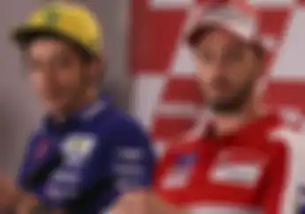 Tegang! Ungkit Luka Lama, Andrea Dovizioso Tuduh Valentino Rossi Sebagai Penjegal