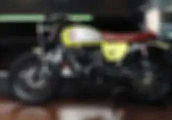 Intip Lebih Dekat Kawasaki W175 Ala Flat Track, Ada Videonya