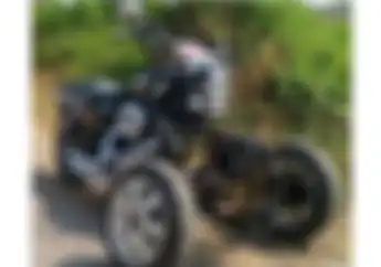 Mumet Tapi Keren, Moge Ini Terapkan Rem Cakram di Tengah-tengah