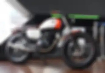 Keren Juga Kawasaki W175 Digarap Brat Cafe, Padahal Pengerjaan Cuma 2 Minggu