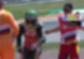 Balap Selesai Buat Cal Crutchlow Usai Tersungkur di Tikungan ke-12 MotoGP Jerman