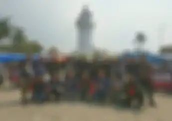 Seru, XJC (XMAX Jabeks Community) Wisata Ziarah Sambil Kulineran ke Banten Lama