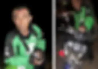 Biadab... Kakek Driver Ojol Luka Parah Usai Dijambret dan Motornya Ditendang Sampai Tertabrak Mobil