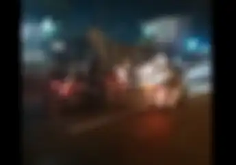 Lagi-lagi Rombongan Moge Berulah di Sidoarjo, Pengendara Mobil Dicekik dan Dipukul