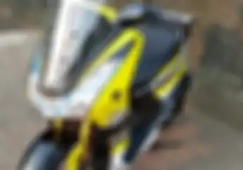 Sadis! Yamaha Lexi Pakai Pelek Aerox Bikin Tampilannya Makin Semok