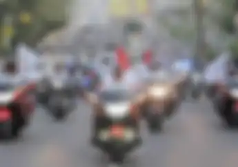Mantap.. Anak Motor Juga Dikasih Penghormatan Buat Kawal Obor Asian Games