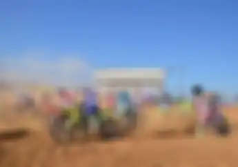 Kabur Saat Kejurnas Motocross Banjar, Crosser Bule Malah Dikasih Piala