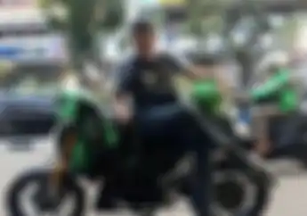 Salut, Abang Ojol Ini Tempuh Ratusan Kilometer tapi Bukan Mengantar Penumpang
