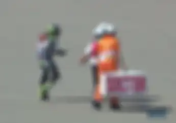 Menyusul Jorge Lorenzo, Cal Crutchlow Juga Alami Kecelakaan di MotoGP Aragon
