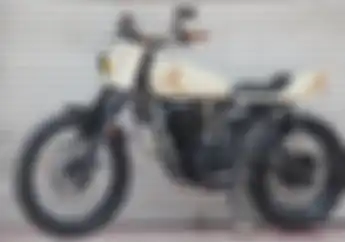 Ganteng Nih! Motor Jadul Honda GL 100 Disulap Jadi Tracker