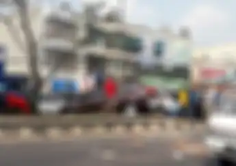 Ngeri, Bus Dedy Jaya Remnya Blong Tabrak 6 Mobil dan 2 Motor di Serpong, Pemotor Luka-luka