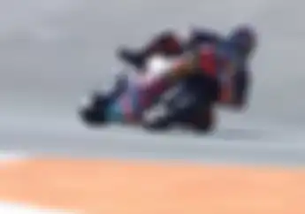 Terlalu Bersemangat, Johann Zarco Nyaris Nyungsep Saat Tes Motor KTM di Valencia
