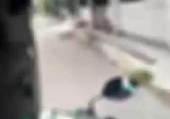 Ngakak! Mau Bikin Instastory Malah Dikejar Anjing Ganas, Pemotor Nyusruk Bareng Deh, Simak Videonya