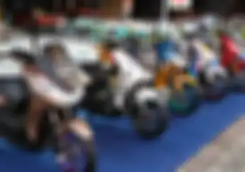 Modifikator Kota Balikpapan Unjuk Skill di Gelaran Ketiga Customaxi Yamaha 2018