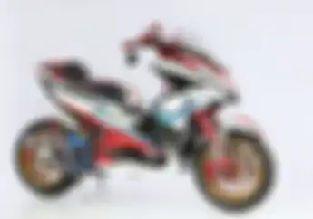 Tengok Hasil Modif Master Yamaha Aerox Customaxi Balikpapan Ini, Kaki-kakinya Bikin Iri!